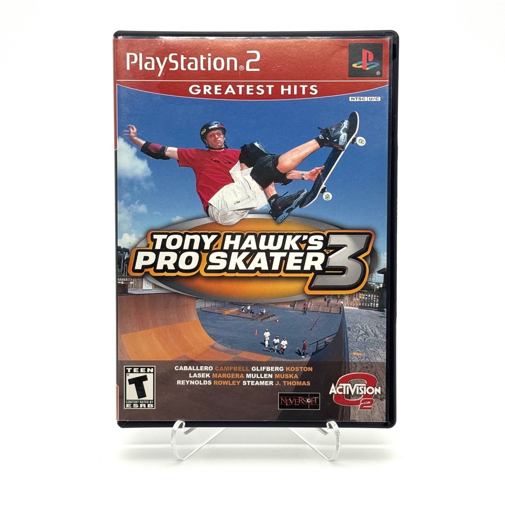 Tony Hawk Pro Skater 3 Sony PlayStation 2 PS2 Game CIB Greatest Hits